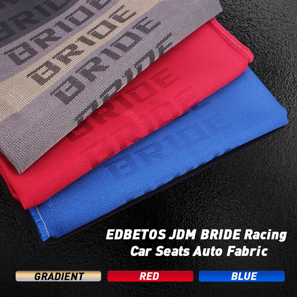1m/2mx1.6m Interior Racing Car Seats Cover Fabric Cloth Decor Material Kit Q
