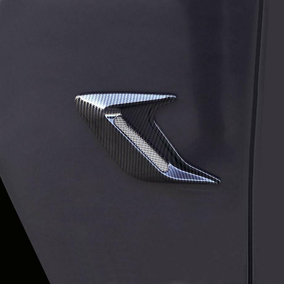 For RAV4 2019-2024 ABS Carbon Fiber Inner Gear Shift Knob Head Cover Trim v