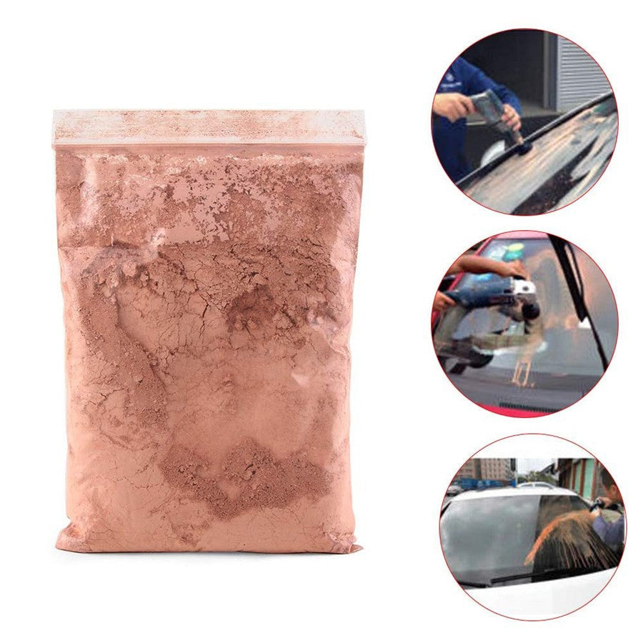 32Pcs Car Deep Scratch Remover Tool 8 Oz Cerium Oxide Powder Glass Polishing Kit
