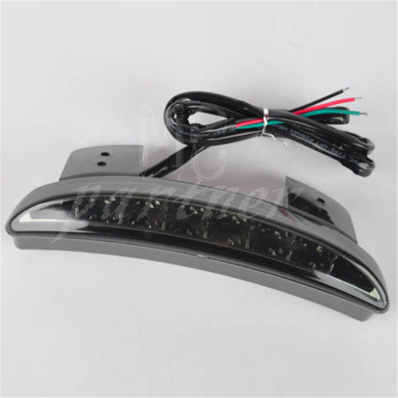 Smoke Rear Chopped Fender Edge LED Tail Light for Harley Iron 883 XL883N XL1200N Q
