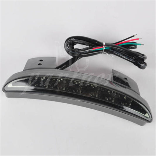 Smoke Rear Chopped Fender Edge LED Tail Light for Harley Iron 883 XL883N XL1200N Q