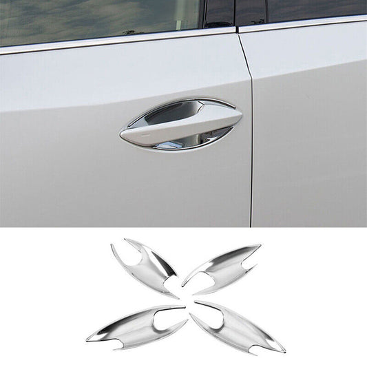 for Lexus NX200t 300 300h 2015-2021 Chrome Side Door Bowl Molding Cover Trim 4X