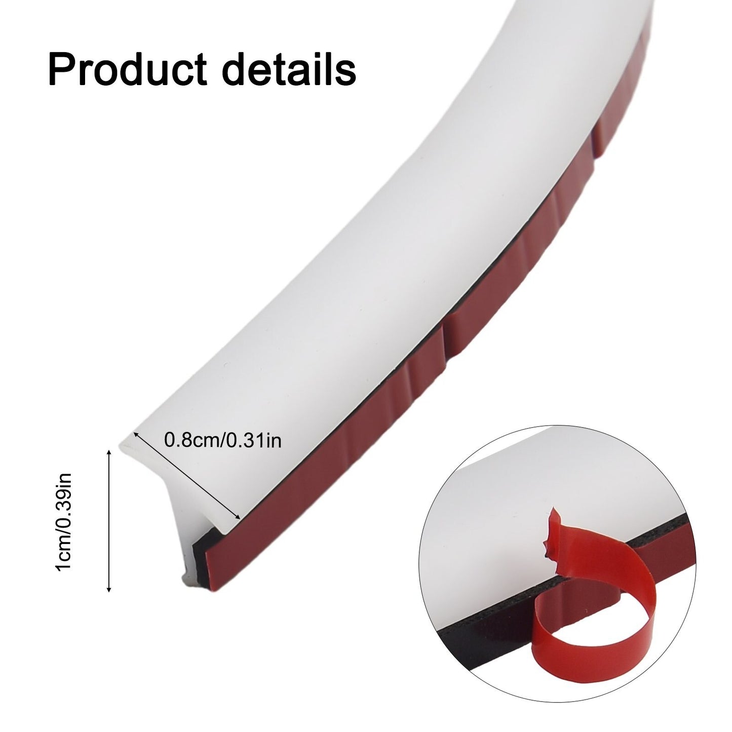 Automotive Sealing Solution T Shape Rubber Strip for Car Door Hood Trunk