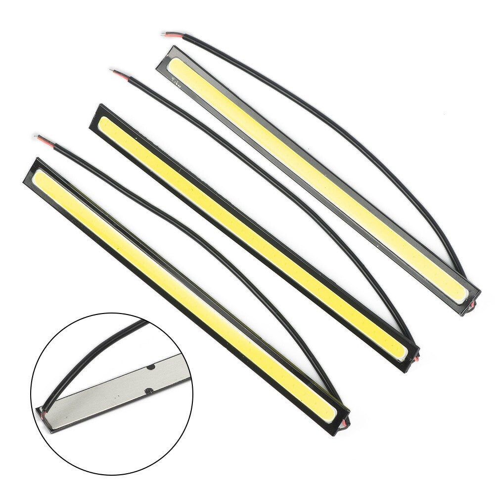 3x Marine Grade Large Super Bright 12 volt Cool White LED Courtesy Lights