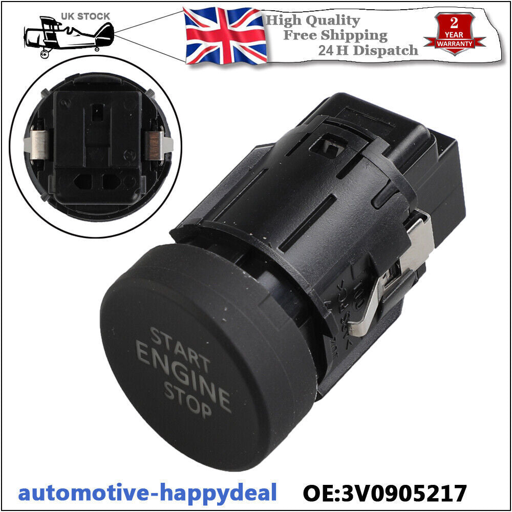 for Skoda Scala Karoq Kodiaq Engine Start Stop Switch Button Black 3V0905217