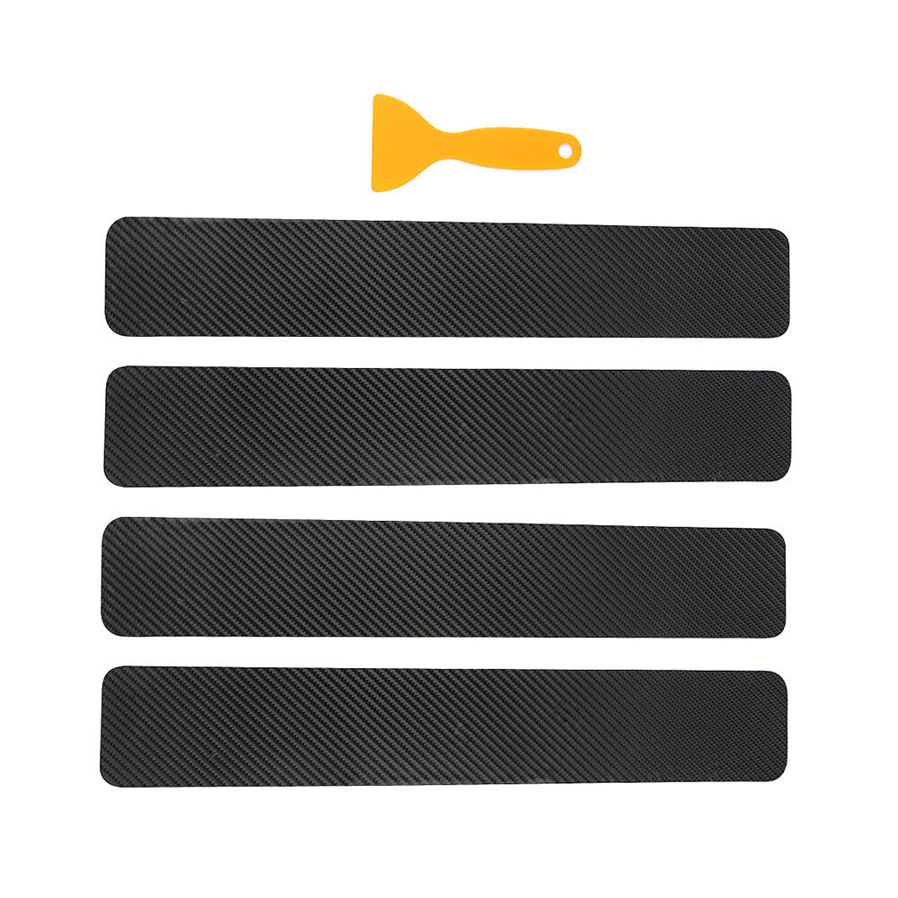 Car door and window sill protection sticker, scratch-resistant 5D carbon fiber strip