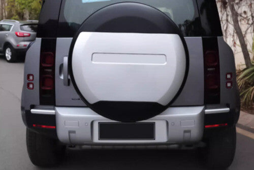 for Land Rover for Defender 2020-2023 Cover Spare Tire Black Silver Tailgate Trunk