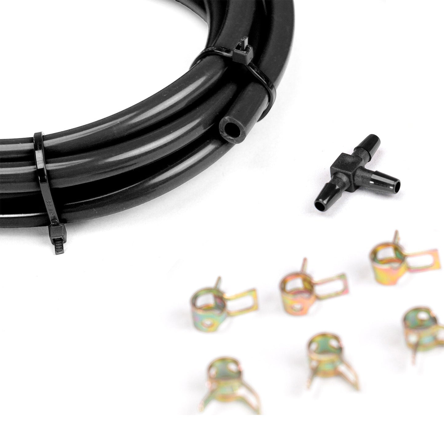 4Runner for Toyota Engine Room Silicone Air Vacuum Hose Dress Up Kit 2022 Black