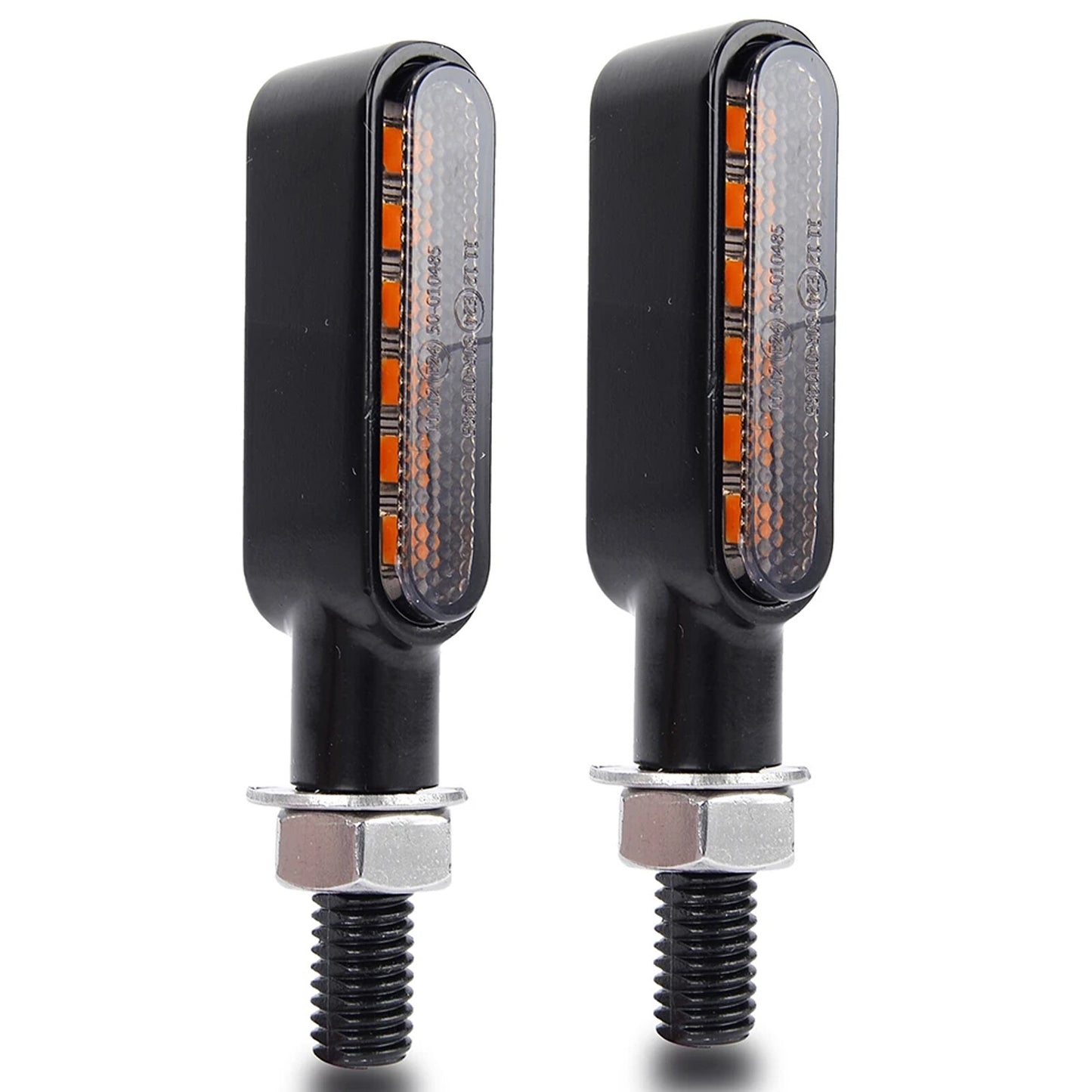 2pcs 12V Led Motorrad Blinker E-Gepr¨¹ft Blinkleuchte for Mini Universal Licht Roller Q