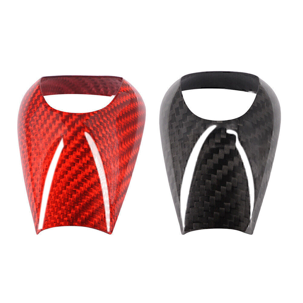 Carbon Fiber Car Interior Gear Shift Knob Cover Trim Fit for BMW M Series M5 M6 M3