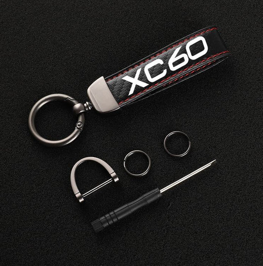 Side fender stickers/badges for Volvo XC70 cars, stainless steel, blue, 2-piece set