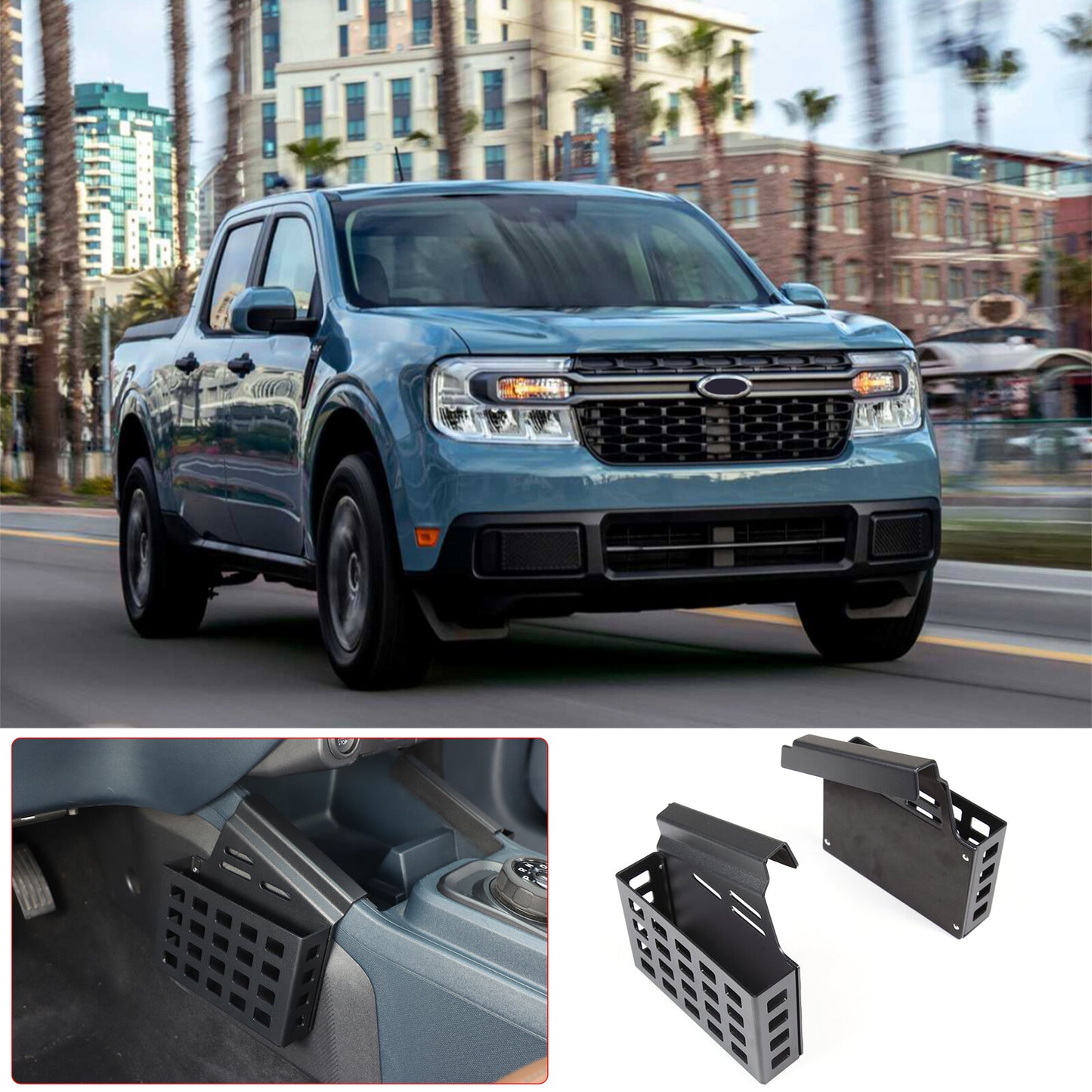 2003-2009 for Hummer H2 SUV SUT Front Bumper Side Silver Corner Cover Trim Chrome - v