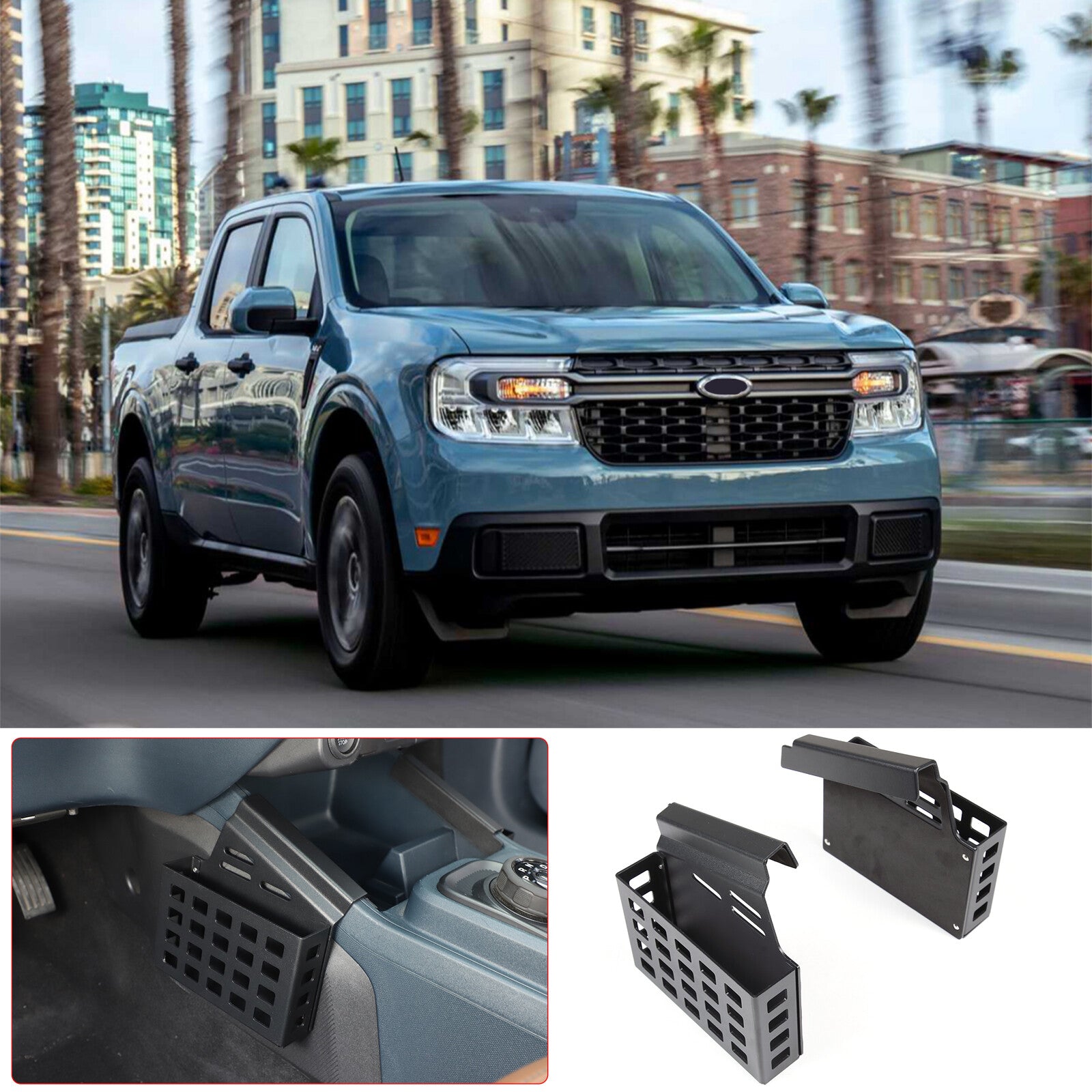 2003-2009 for Hummer H2 SUV SUT Front Bumper Side Silver Corner Cover Trim Chrome - v