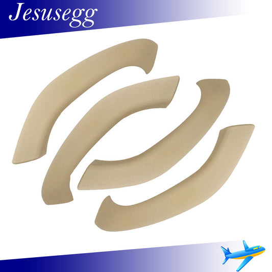 Set of 4 Beige Fits for BMW X2 F39 X1 F48 F49 16-19 Interior Door Handle Left+Right Q
