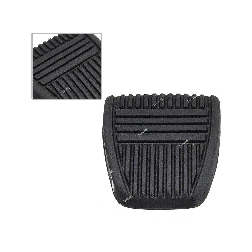 2Pcs Brake Clutch Pedal Pad Black Rubber Fits for Lexus for Toyota 4Runner 31321-14020
