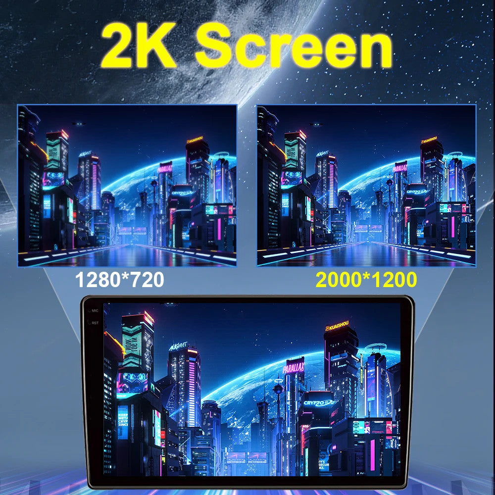 Android Auto CarPlay Car Radio for Suzuki SX4 2006-2011 GPS Stereo Player Screen