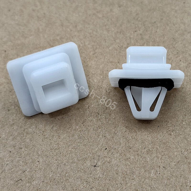 10 Pcs Car Tailgate Rear Door Lower Moulding Trim Clips for Honda