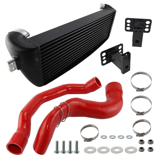 Competition Intercooler Kit for Fiat 500 for Abarth 1.4 Turbo 99 KW/135 PS 08+ Red