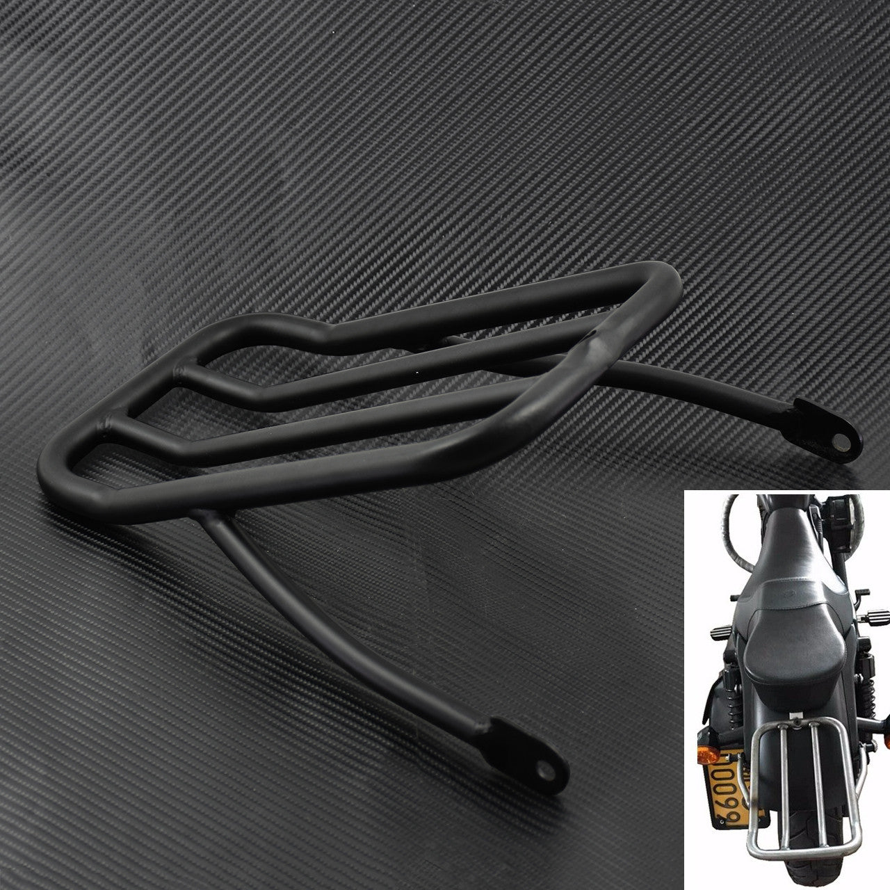 Motorcycle Luggage Shelf Frame Rack Fit for Harley Sportster XL 883 Forty Eight