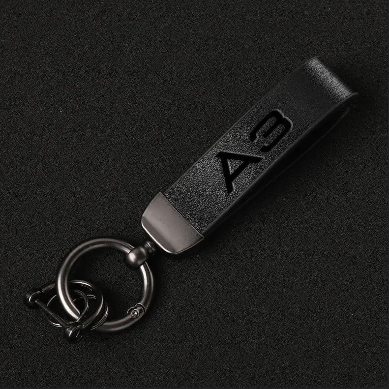Suitable for Audi for A6 rear badge Trunk Boot badge sticker with silver chrome lettering
