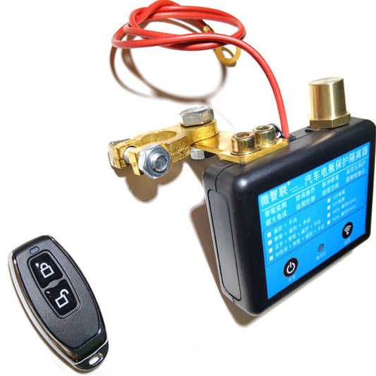 Wireless Car Battery Disconnect Switch System Remote Control Cut off Isolator Q