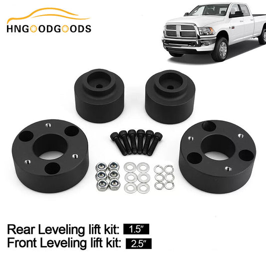 2.5-inch front + 1.5-inch rear full lift kit leveling kit for Dodge for Ram 1500 4WD 2WD