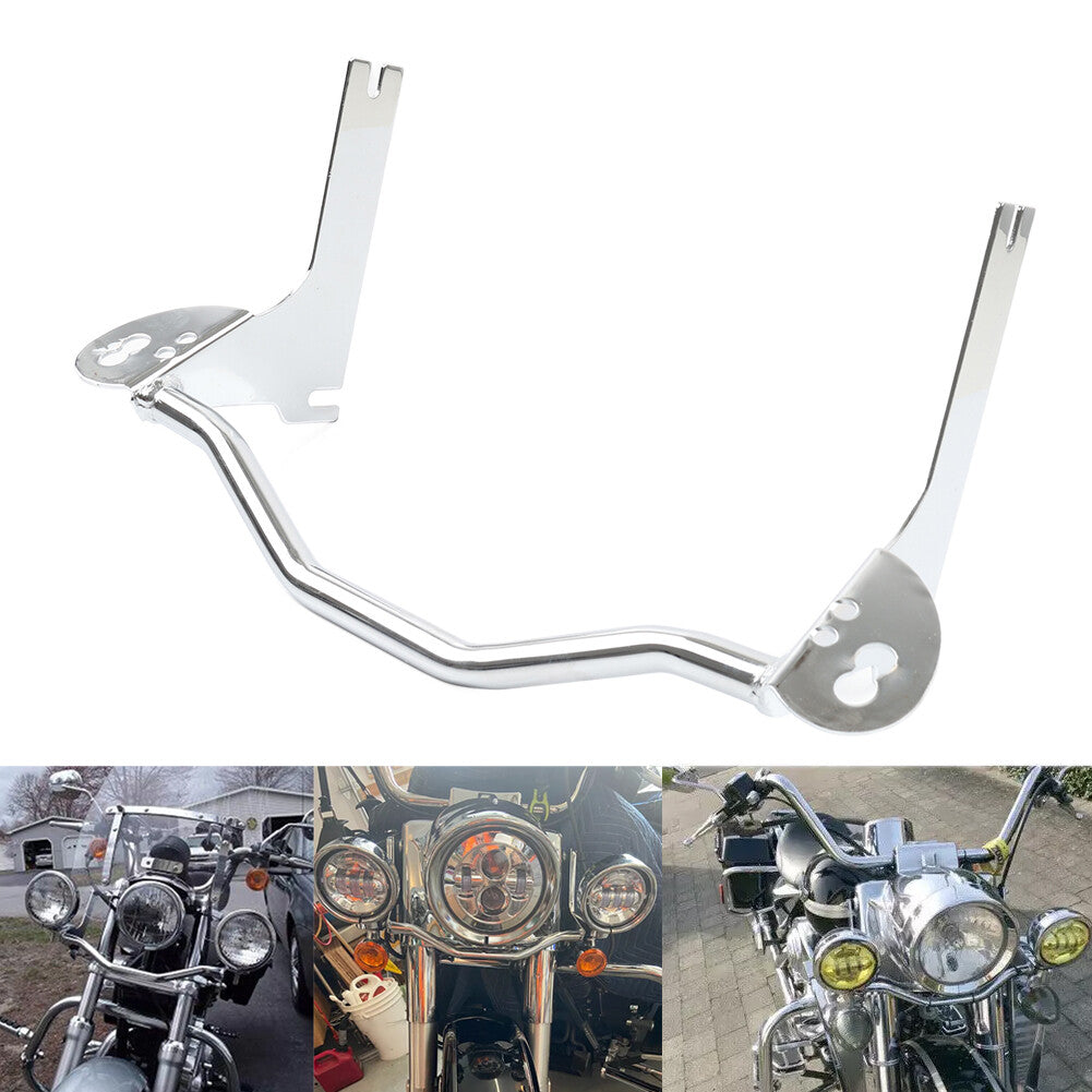Chrome Spot Passing Light Turn Signal Bar for Harley Touring Road King 1994-2013