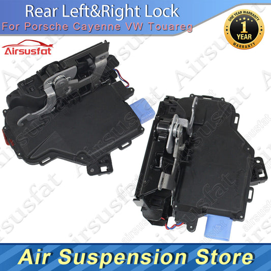 2x Rear LR Driver Door Lock Actuators for Porsche for Cayenne for Volkswagen Touareg