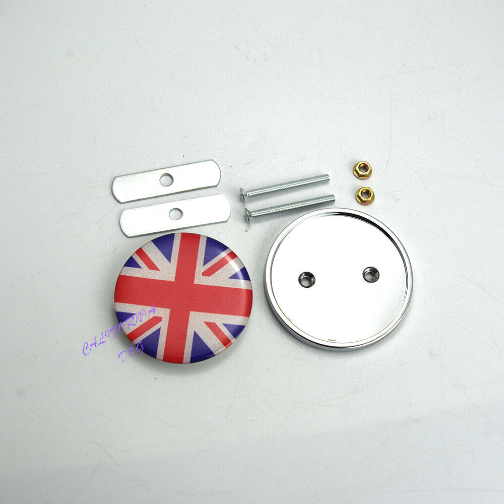 NEW Union Jack Front Grill Badge for Mini Cooper S One Clubman Jwc Q