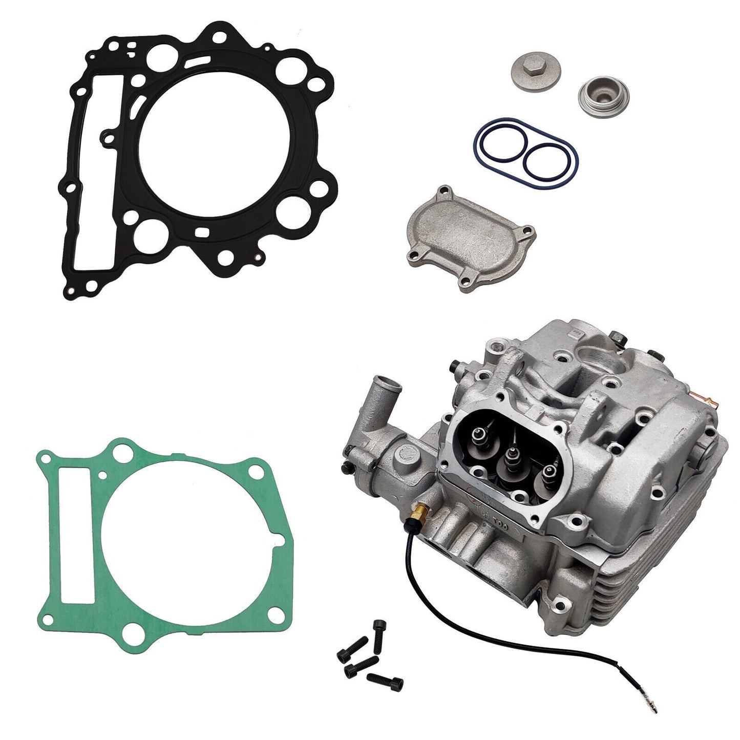 New Carb Cylinder Head Kit  Camshaft For Hisun HS700 MSU UTV Massimo Bennche