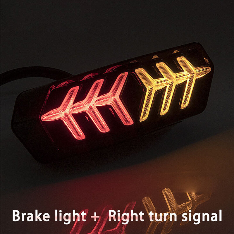 12V Motorcycle/Motorcycle Mudguards, LED Stop Lights, Taillights, and Turn Signals n