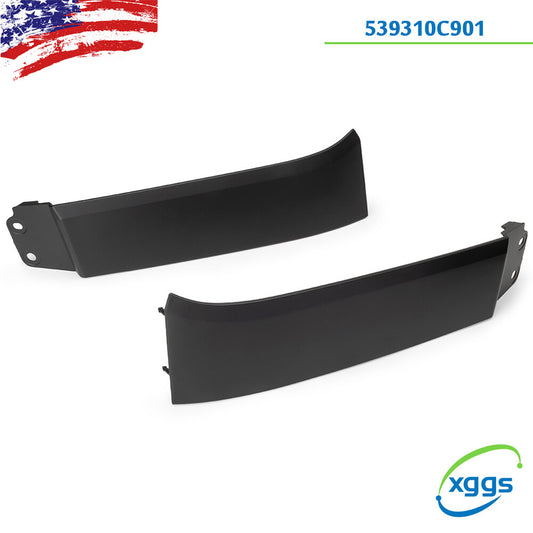 Pair Bumper Fender Extension Headlight Filler For Tundra 2007-13 / Sequoia 08-17 Q