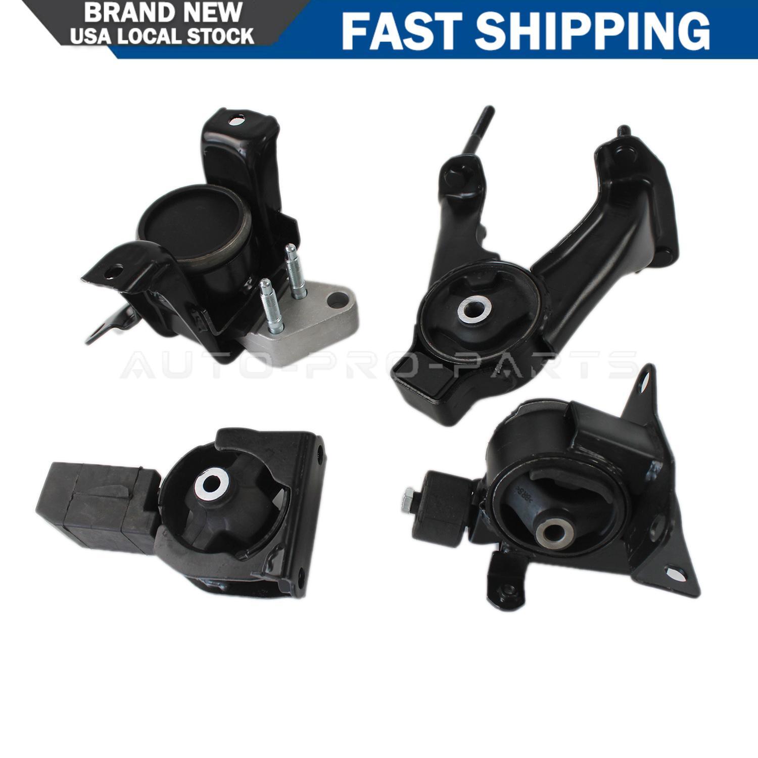 4PCS Transmission  Motor Mount Set for Toyota for Corolla 1.8L 2003 04 05 06 07-08