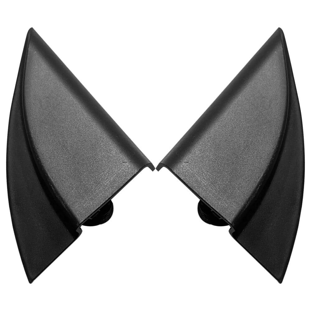 Pair Interior Corner Cover Trim Black for Elantra 2011-2014 LeftRight Side Q