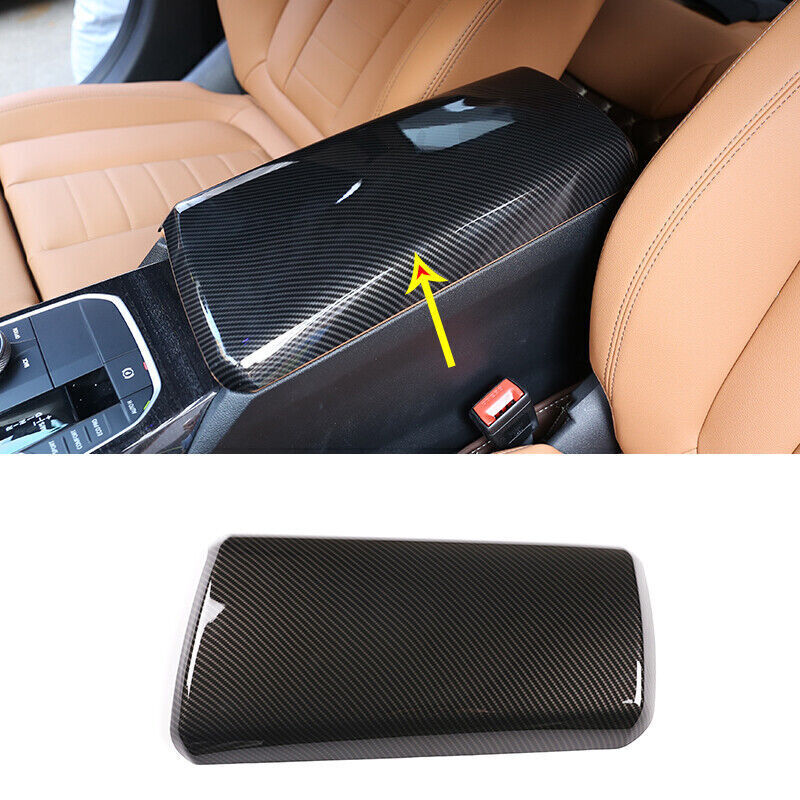 for Audi A4 B9 S4 A5 S5 RS5 2016+ Carbon Style Mirror Cover Caps W/ Lane Assist v