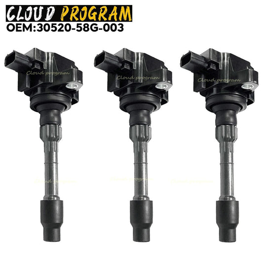 3 PC Ignition Coil CM11-125A FOR 17-2020 for HONDA for Acura NSX 3.5L V6 30520-58G-003 v