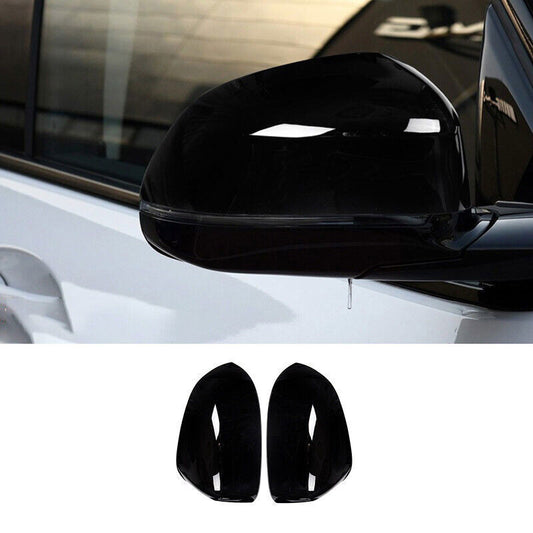 for BMW X3 G01 2018-21 ABS Gloss Black Door Rear View Side Mirror Cover Trim 2P