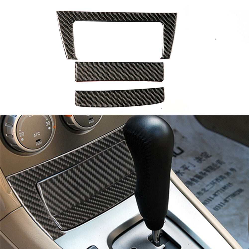 Red Carbon Fiber Steering Wheel Button Trim for LEXUS RX330 RX350 04-09 Type B v