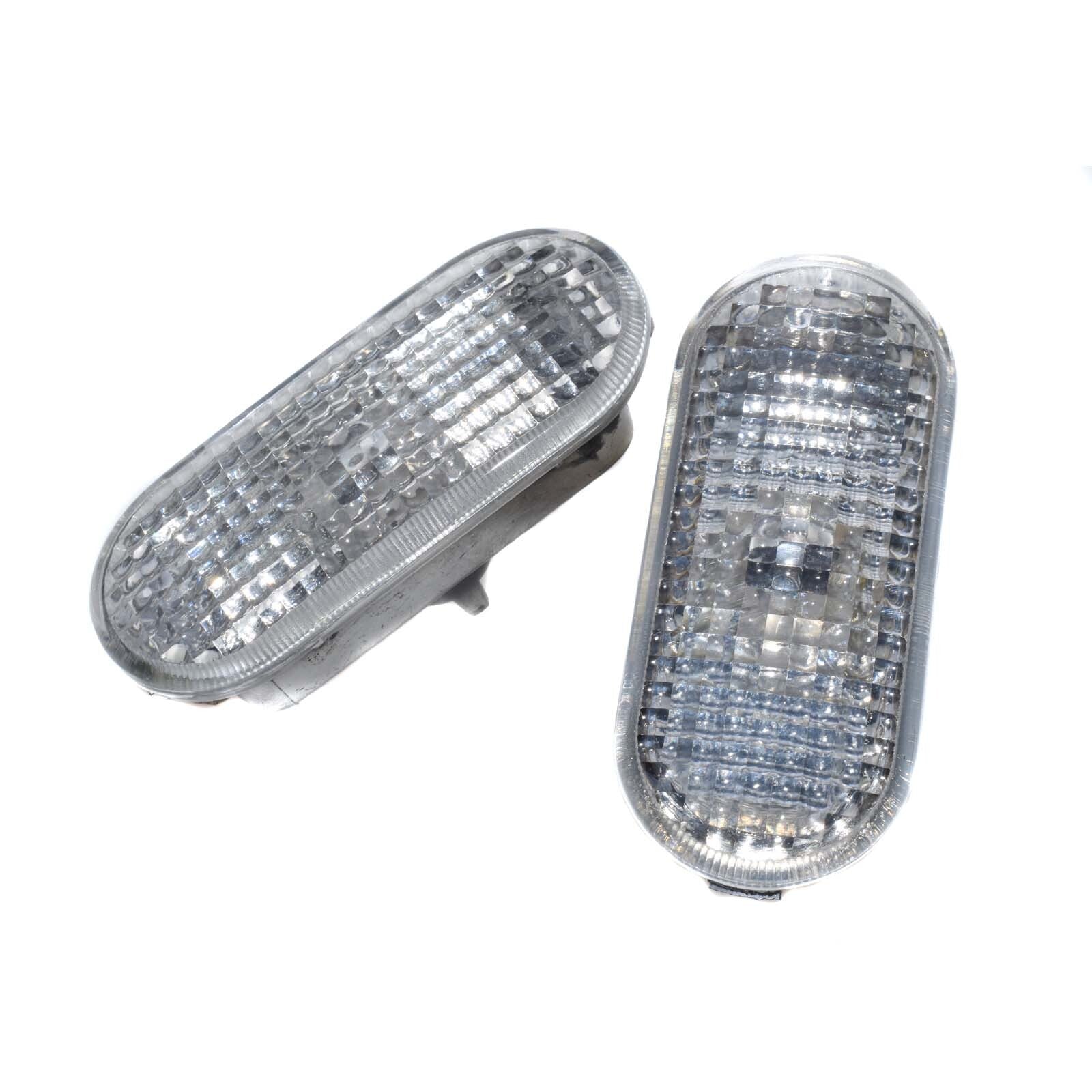 ISANCE for for VW for Golf MK4 for Jetta for Passat Beetle 2X Front LED Fender Side Marker Light - v
