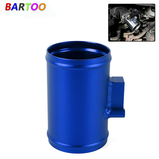 3 76mm for Ford for Nissan MAF Mass Air Flow Sensor Mount Adapter Blue