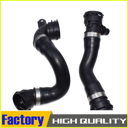 A pair of upper and lower radiator coolant hoses suitable for E90, E92, 128i, 328i, 325i, Z4, 330i- n