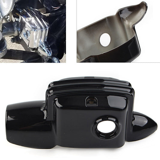 Rear Brake Master Cylinder Cover Black for Harley Touring Electra Glide 2008-21 Q