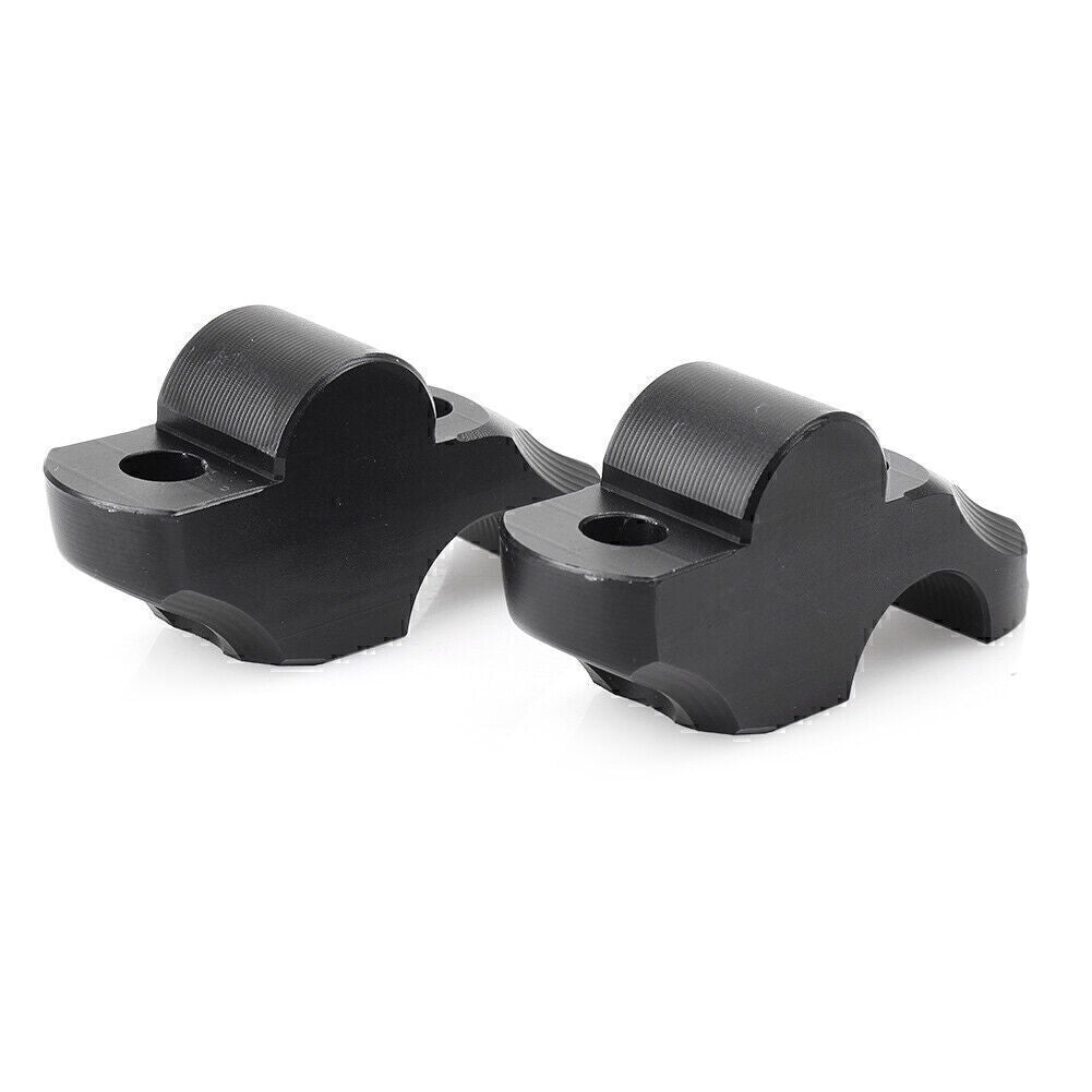 Handlebar Riser Higher Extend Adapter Black Fit for BMW R NINE T 2014-2016 Q
