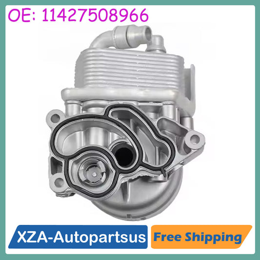 2.0L Oil Cooler & Oil Filter Set Fit for BMW 120i 320i 520i X1 11427508966 Q