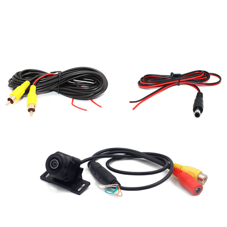 Car Rearview Reverse Backup Camera AHD/CVBS 170° Fisheye Len Parking Assistance