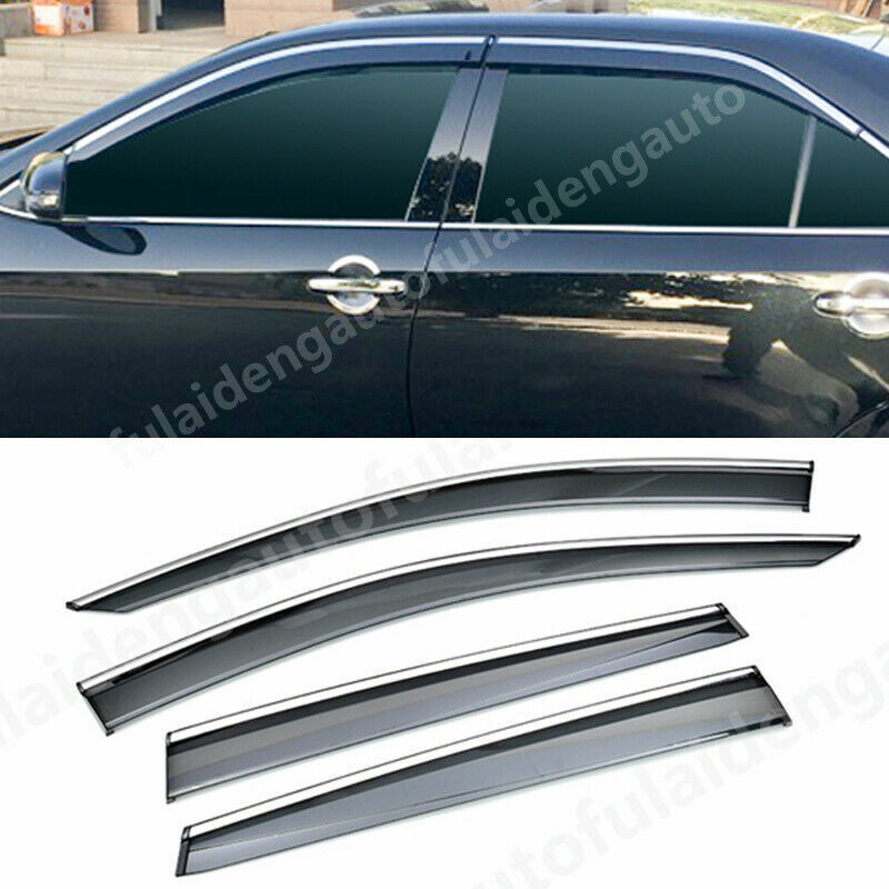 for Toyota for Camry 2012-2017 Side Window Wind Visors Sun Rain Guard Vent Deflector