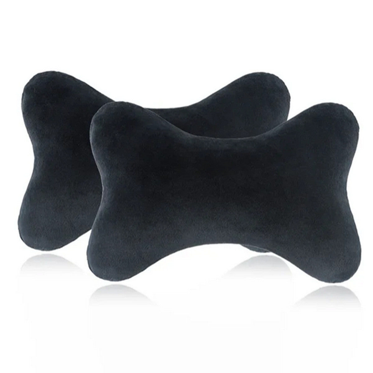 Car for Seat Headrest Pad Memory Foam Pillow Head Neck Rest Support Cushion Black
