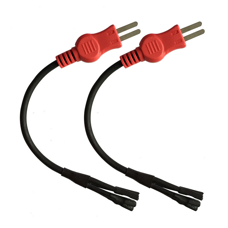 2x Ultrasonic Fuel Injector Cleaner Adapter Cable Fit For AUTOOL CT160 CT400 Q