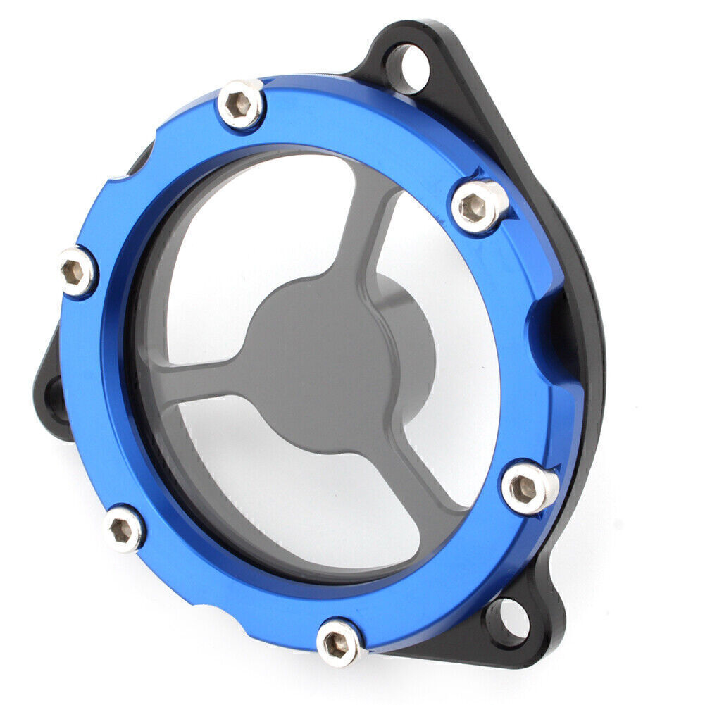 Blue Starter Idle Gear Engine Stator Cover Cap for Suzuki DRZ400/400E DRZ400 S