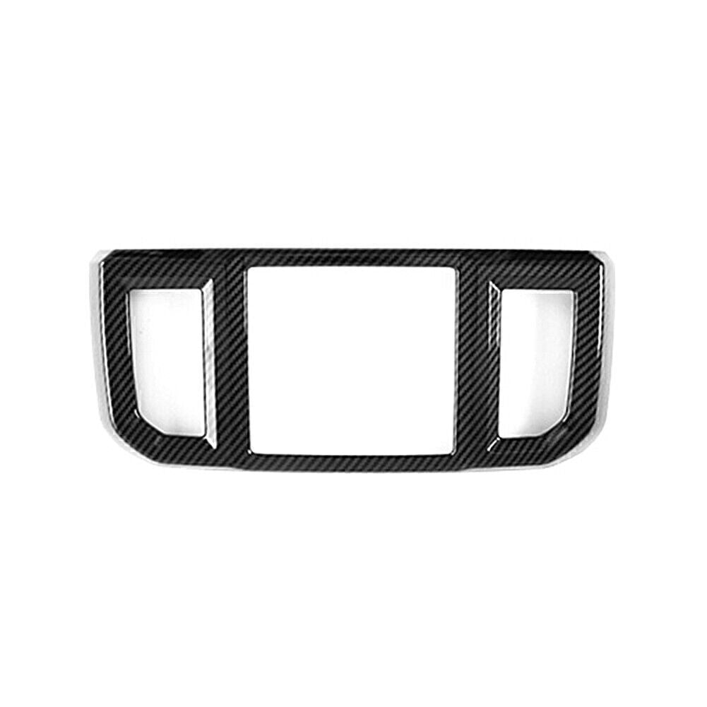 Carbon Fiber Inner Rear Air Vent Outlet Cover Trim Fit for Ford F150 F-150 2015-2020